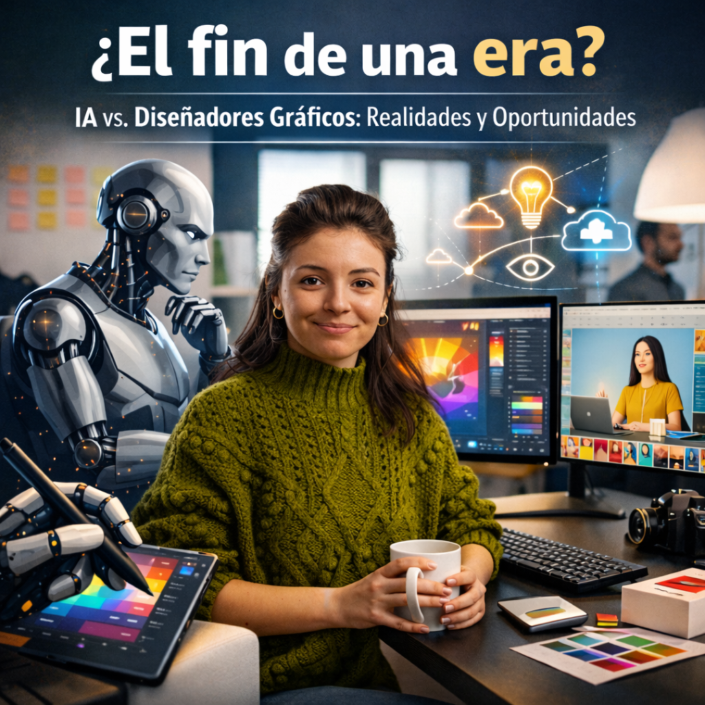 ¿El fin de una era? IA vs. Diseñadores Gráficos: Realidades y Oportunidades