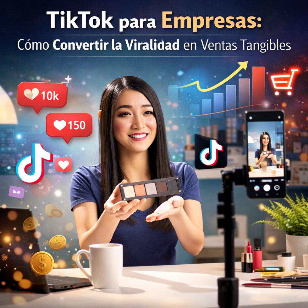 TikTok para Empresas: Cómo Convertir la Viralidad en Ventas Tangibles